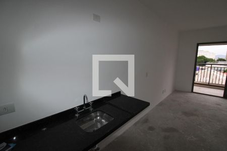 Sala / Cozinha de kitnet/studio para alugar com 1 quarto, 28m² em Parada Inglesa, São Paulo