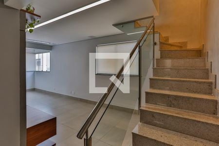 Sala de apartamento à venda com 3 quartos, 136m² em Cruzeiro, Belo Horizonte