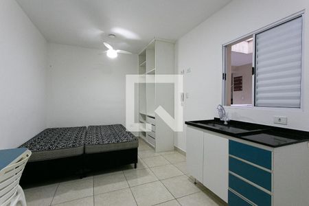 Cozinha de kitnet/studio para alugar com 1 quarto, 25m² em Belenzinho, São Paulo