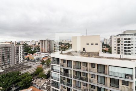 Vista de kitnet/studio para alugar com 1 quarto, 22m² em Indianópolis, São Paulo