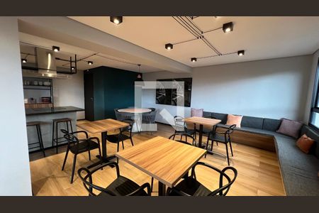 Studio para alugar com 24m², 1 quarto e sem vaga Studio para alugar com 24m², 1 quarto e sem vagaSalão de Festas