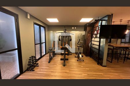 Studio para alugar com 24m², 1 quarto e sem vaga Studio para alugar com 24m², 1 quarto e sem vagaAcademia
