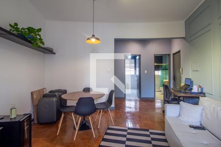 2 Sala  de apartamento para alugar com 1 quarto, 56m² em Centro Histórico de São Paulo, São Paulo