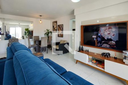 Sala de apartamento para alugar com 2 quartos, 96m² em Aviação, Praia Grande