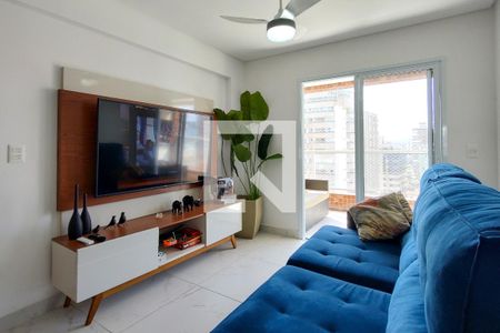 Sala de apartamento para alugar com 2 quartos, 96m² em Aviação, Praia Grande