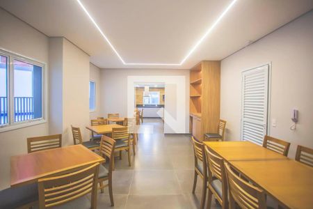 Apartamento à venda com 38m², 2 quartos e sem vagaÁrea comum - Salão de festas