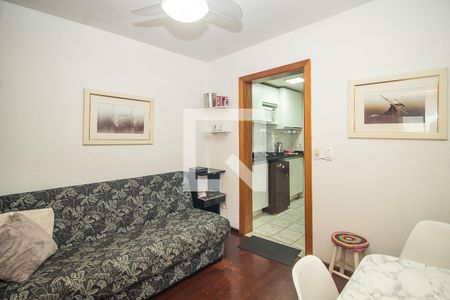 Sala de apartamento para alugar com 1 quarto, 28m² em Centro Histórico, Porto Alegre