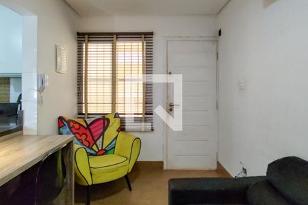 Sala de apartamento para alugar com 2 quartos, 50m² em Boqueirão, Praia Grande