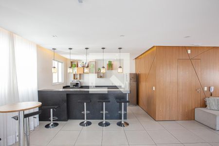Apartamento para alugar com 34m², 2 quartos e sem vaga Apartamento para alugar com 34m², 2 quartos e sem vagaSalão de festa - Rooftop
