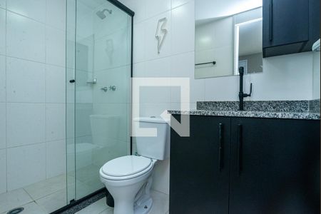 Banheiro  de apartamento para alugar com 1 quarto, 43m² em Alto da Lapa, São Paulo