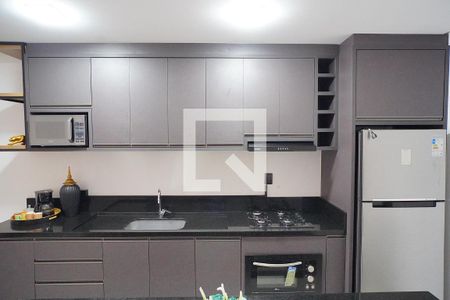 Sala - Cozinha de apartamento para alugar com 2 quartos, 79m² em Ingleses do Rio Vermelho, Florianópolis
