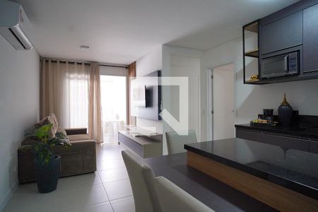 Sala de apartamento para alugar com 2 quartos, 79m² em Ingleses do Rio Vermelho, Florianópolis