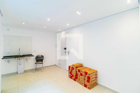 Sala de apartamento para alugar com 1 quarto, 33m² em Jardim Trussardi, São Paulo