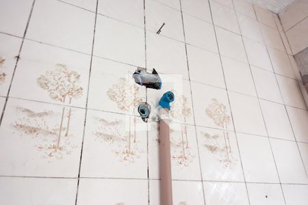 Casa para alugar com 160m², 2 quartos e 1 vagaBanheiro da edícula