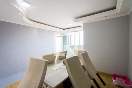 Sala de Jantar de apartamento à venda com 2 quartos, 96m² em Parque São Vicente, Santo André