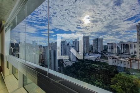 Sala de apartamento para alugar com 1 quarto, 45m² em Vila da Serra, Nova Lima