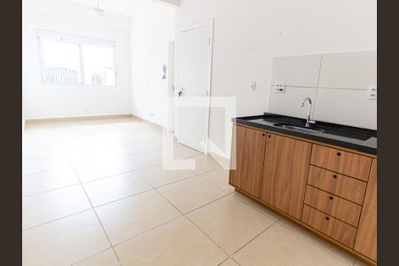 Quarto/Cozinha de apartamento para alugar com 1 quarto, 22m² em Brás, São Paulo