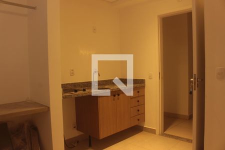 cozinha de kitnet/studio para alugar com 1 quarto, 12m² em Campos Elíseos, São Paulo