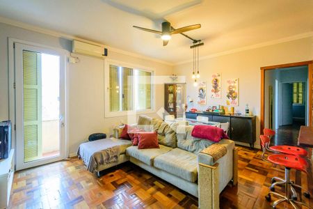 Sala de apartamento à venda com 3 quartos, 84m² em Cidade Baixa, Porto Alegre