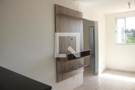 Sala de apartamento para alugar com 2 quartos, 50m² em Caguaçu, Sorocaba
