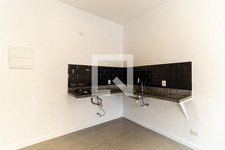 Cozinha de kitnet/studio para alugar com 1 quarto, 30m² em Vila Buarque, São Paulo