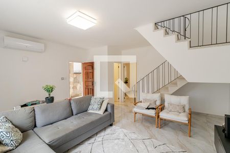 Sala de Estar de apartamento à venda com 3 quartos, 206m² em Bosque da Saúde, São Paulo