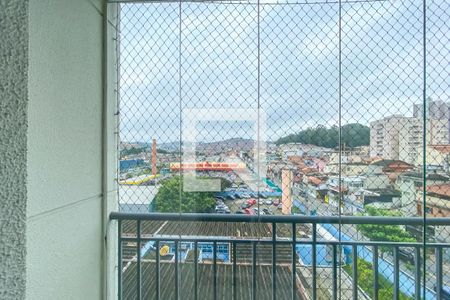 Vista da Sala de apartamento à venda com 2 quartos, 61m² em Nova Petrópolis, São Bernardo do Campo