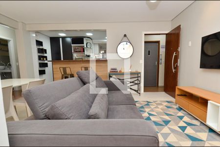 Sala de apartamento à venda com 2 quartos, 82m² em Carmo, Belo Horizonte