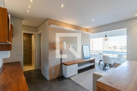 Sala de apartamento à venda com 1 quarto, 47m² em Tatuapé, São Paulo