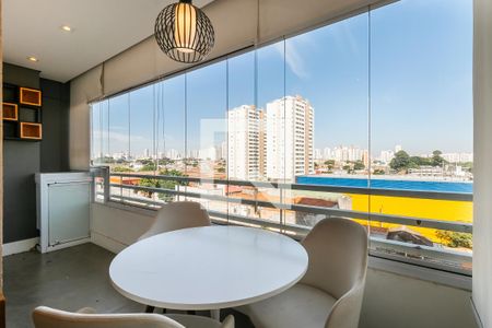 Varanda de apartamento à venda com 1 quarto, 47m² em Tatuapé, São Paulo