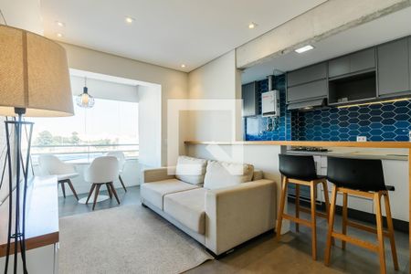 Sala de apartamento para alugar com 1 quarto, 48m² em Tatuapé, São Paulo