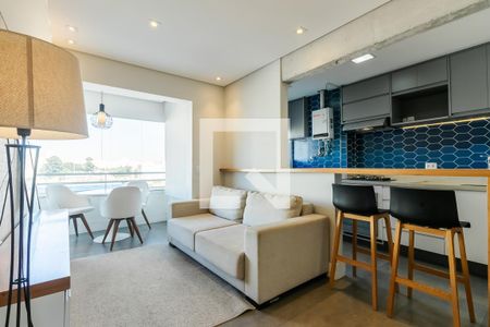 Sala de apartamento à venda com 1 quarto, 47m² em Tatuapé, São Paulo