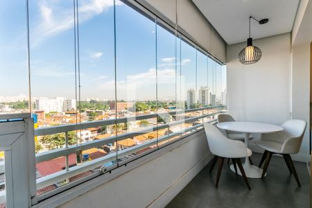 Varanda de apartamento à venda com 1 quarto, 47m² em Tatuapé, São Paulo