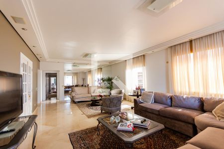 Sala de apartamento à venda com 4 quartos, 315m² em Jardim, Santo André