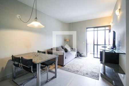 Sala  de apartamento para alugar com 1 quarto, 45m² em Itaim Bibi, São Paulo