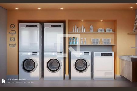 Apartamento à venda com 26m², 1 quarto e sem vaga Apartamento à venda com 26m², 1 quarto e sem vagaLavanderia