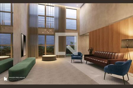 Apartamento à venda com 26m², 1 quarto e sem vaga Apartamento à venda com 26m², 1 quarto e sem vagaHall de entrada