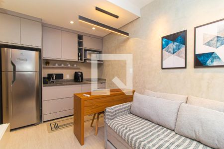 Sala de apartamento à venda com 1 quarto, 26m² em Bela Vista, São Paulo