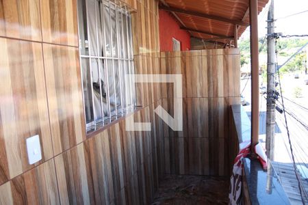 Casa para alugar com 44m², 2 quartos e sem vagaVaranda Quarto 2