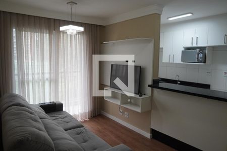 Sala de apartamento para alugar com 2 quartos, 54m² em Vila Andrade, São Paulo