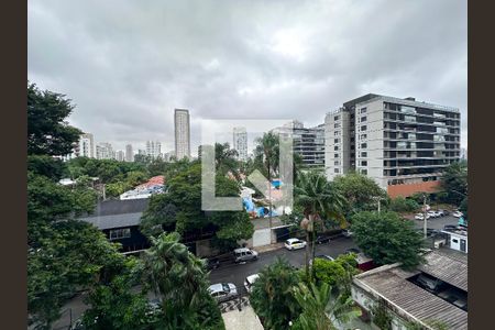 Vista Sala de apartamento à venda com 3 quartos, 125m² em Cidade Monções, São Paulo