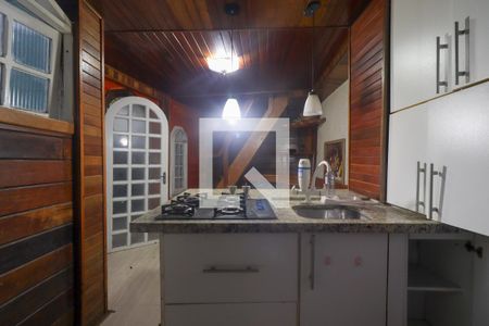 Sala/Cozinha de casa para alugar com 1 quarto, 59m² em Interlagos, São Paulo