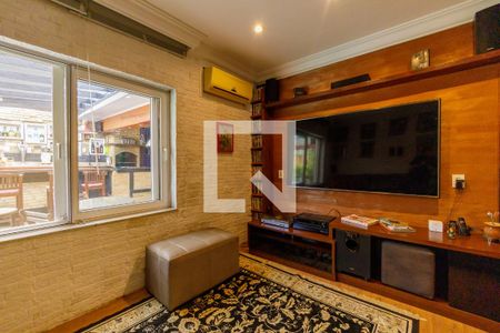 Sala Privativa de casa de condomínio à venda com 4 quartos, 350m² em Vargem Pequena, Rio de Janeiro