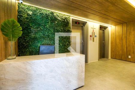 Apartamento para alugar com 27m², 1 quarto e sem vaga Apartamento para alugar com 27m², 1 quarto e sem vagaHall social