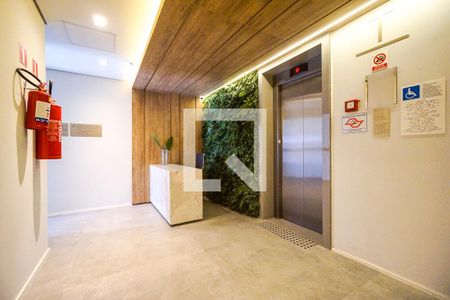 Apartamento para alugar com 27m², 1 quarto e sem vaga Apartamento para alugar com 27m², 1 quarto e sem vagaHall social
