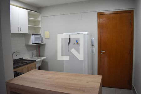 Cozinha de kitnet/studio para alugar com 1 quarto, 35m² em Águas Claras, Brasília - Df, 71916-000, Brasil, Brasília