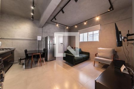 Sala de apartamento para alugar com 2 quartos, 61m² em Santo Amaro, São Paulo