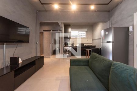 Sala de apartamento para alugar com 2 quartos, 61m² em Santo Amaro, São Paulo