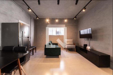 Sala de apartamento para alugar com 2 quartos, 61m² em Santo Amaro, São Paulo