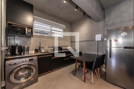 Cozinha de apartamento para alugar com 2 quartos, 61m² em Santo Amaro, São Paulo